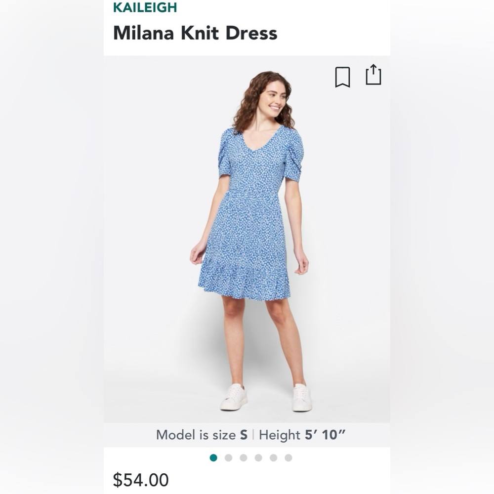 Kaileigh Milana Knit Dress. Size Medium. NWT